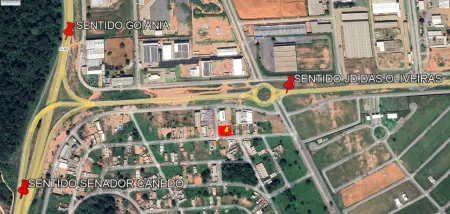 Terreno à Venda, 1037 M² por R$ 470.000,00 - Parque dos Buritis  - Senador Canedo/Go