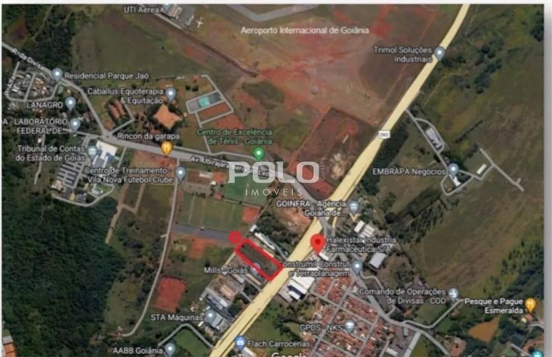 Área à Venda Br 153, 11878 M² por R$ 11.878.000 - Goiânia/Go